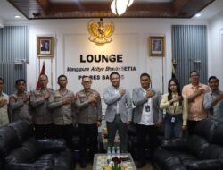 Kapolres Badung Terima Audiensi BRI KC Denpasar Gajah Mada, Perkuat Sinergi Kelembagaan