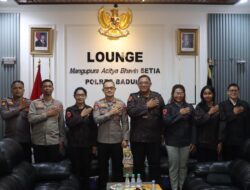 Bersinergi untuk Kamtibmas, Kapolres Badung Terima Kunjungan KBPP Polri Bali