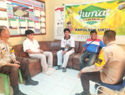 Lewat Jumat Curhat, Polsek Ukui Serap Aspirasi Warga Kelurahan Ukui