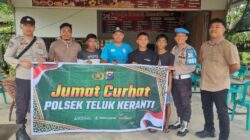 Jumat Curhat Polsek Teluk Meranti, Warga Keluhkan Knalpot Racing dan Minta Patroli Malam