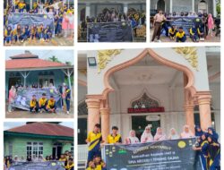 Jelang Ramadan, SMAN 1 Timang Gajah Turun ke Masyarakat Bersihkan Rumah Ibadah di Gajah Putih