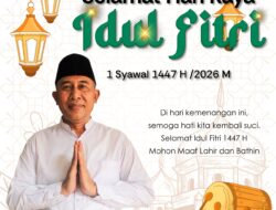 Kepala Kesbangpol Teguh Supriyanto dan jajaran nya Mengucapkan “Selamat Hari Raya Idul Fitri 1 Syawal 1447 Hijriyah / 2026 M
