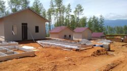 Pembangunan 529 Unit Huntara di Wilayah Kecamatan Linge Terus Berjalan