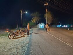 Polsek Bunut Gelar Patroli Subuh, Antisipasi Balap Liar, Tawuran, dan C3
