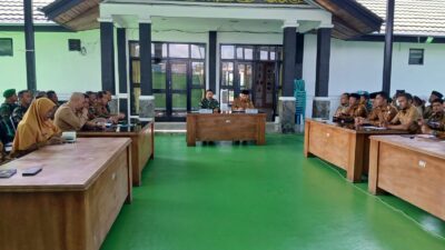 Dandim 0106/Aceh Tengah Pimpin Rapat Penentuan Titik Lokasi KDMP