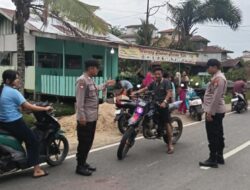 Atur Lalu Lintas di Pasar Ramadhan, Polisi Pastikan Kamseltibcar Lantas Aman dan Lancar