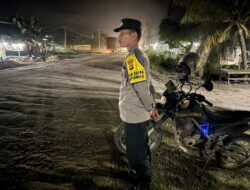 Polsek Langgam Patroli Cegah Balap Liar Subuh Selama Ramadhan 1447 H