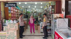 Polisi Turun ke Pasar dan Swalayan, Antisipasi Kriminalitas di Pangkalan Lesung