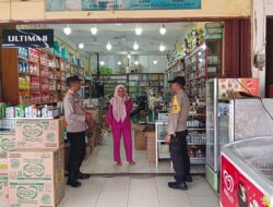 Polisi Turun ke Pasar dan Swalayan, Antisipasi Kriminalitas di Pangkalan Lesung