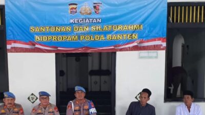 Bidpropam Polda Banten Adakan Acara Silaturahmi, Santunan dan Sambang kepada Anak yatim Piatu Dan Ibu Ibu Janda yg sudah ditinggal Suaminya meninggal dunia