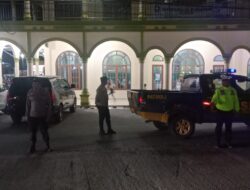 Polsek Pangkalan Kuras Amankan Shalat Tarawih, Ciptakan Rasa Aman bagi Warga