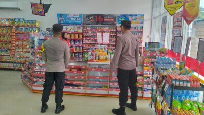 Antisipasi C3, Polisi Kerumutan Turun ke BRI dan Swalayan