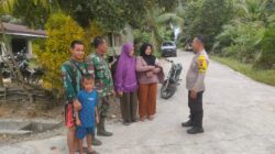 Polsek Langgam dan Koramil 09 Perkuat Sinergitas TNI–Polri di Segati