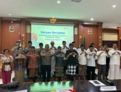Forkopimda Kabupaten Karangasem Gelar Rakor Seruan bersama Hari Raya Nyepi tahun caka 1948 dan Hari Raya Idul Fitri tahun 1447 H di Aula Kantor Kementerian Agama