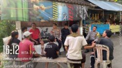 Pastikan Kamtibmas Kondusif Jelang Nyepi, Polsek Bebandem Gelar Ngobar Polmas Bersama Warga Desa Sibetan  