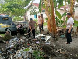 Personel Polsek Bunut Bersihkan Mako, Tingkatkan Pelayanan dan Kebersihan