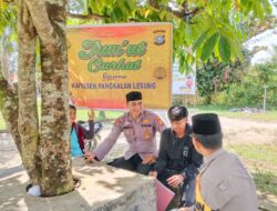 Jumat Curhat, Polsek Pangkalan Lesung Ajak Warga Aktif Cegah Kejahatan C3
