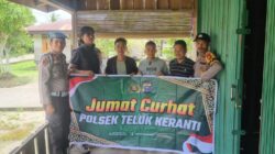 Polsek Teluk Meranti Gelar “Jumat Curhat”, Bahas Knalpot Racing dan Keamanan Malam Hari