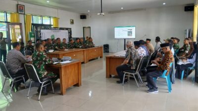 Dandim 0106/Aceh Tengah Pimpin Rapat KDMP di Aula Makodim