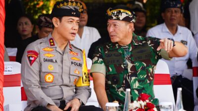 Sinergi Aparat dan Kearifan Lokal, Pangdam IX/Udayana Hadiri Gelar Agung Ribuan Pecalang se-Bali