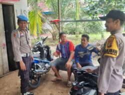 Polsek Teluk Meranti Gelar Patroli Antisipasi C3 di Wilayah Pasca Pasar Ramadhan