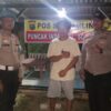 Polsek Pangkalan Kuras Patroli Sambang Pos Kamling, Tingkatkan Rasa Aman Masyarakat