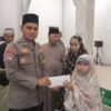 Bhabinkamtibmas Polsek Bunut Hadiri Peringatan Malam Nuzul Qur’an di Masjid Paripurna Baitul Makmur