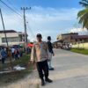 Polsek Kerumutan Gelar Tertib Ramadhan dan Pengaturan Lalu Lintas di Pasar Bukit Lembah Subur