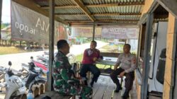 Polsek Langgam dan TNI Koramil 09 Gelar Silaturahmi untuk Jaga Kamtibmas
