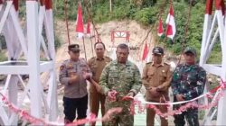 Peresmian 3 Titik Jembatan di Aceh Tengah oleh Kasad Secara Vicon, Terpusat di Aceh Utara