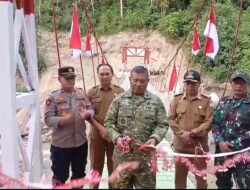 Peresmian 3 Titik Jembatan di Aceh Tengah oleh Kasad Secara Vicon, Terpusat di Aceh Utara