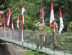 Danrem 162/WB Resmikan Jembatan Gantung Garuda di Lombok Timur, Wujud Nyata TNI AD Hadir untuk Rakyat