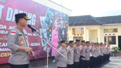 Kapolres Aceh Tengah Cek Inventaris Senpi Organik, Pastikan Tidak Ada Penyalahgunaan