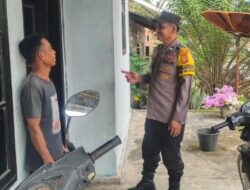 Bhabinkamtibmas Ajak Warga di Bunut Jaga Kamtibmas Selama Ramadan