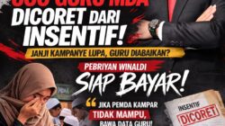 Direktur Utama PT Gren Palma Riau Jaya dan Ketua Elang 3 Hambalang Riau Pebriyan Winaldi ” Janji Akan Mensejahterakan Guru MDTA di Kabupaten Kampar “