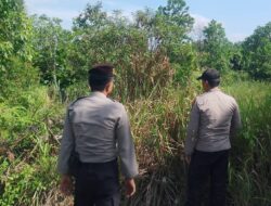 Cegah Karhutla, Polisi Patroli dan Edukasi Warga di Pangkalan Kerinci
