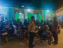 Polsek Langgam Amankan Pelaksanaan Salat Tarawih di Masjid Al-Inayah Segati