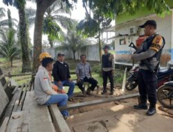 Polsek Ukui Laksanakan Patroli dan Himbauan Karhutla kepada Masyarakat