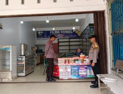 Patroli Presisi Sabhara, Polsek Pangkalan Lesung Antisipasi Kejahatan di Wilayah Hukum