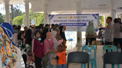 Pemko Langsa Gelar Pasar Murah dan Gerakan Pangan Murah Jelang Idul Fitri 1447 H