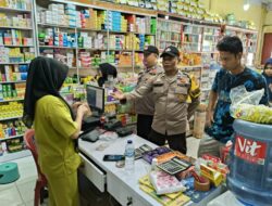 Antisipasi Curat, Curas, dan Curanmor, Polsek Pangkalan Lesung Intensifkan Patroli