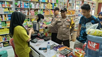 Antisipasi Curat, Curas, dan Curanmor, Polsek Pangkalan Lesung Intensifkan Patroli
