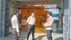 Cegah Kejahatan C3, Polisi Patroli di Area Perbankan Pangkalan Kerinci
