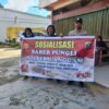 Polsek Langgam Sosialisasikan Saber Pungli kepada Warga di Pasar Desa Segati