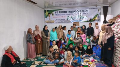 PT Rumah Tani Nusantara Aceh Tengah Santuni Seratusan Anak Yatim dan Fakir Miskin, Serta Buka Puasa Bersama