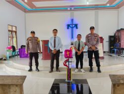 Lewat Program Minggu Kasih, Polsek Pangkalan Lesung Dengarkan Aspirasi Jemaat Gereja