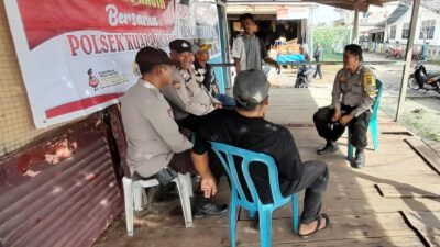 Minggu Kasih di Kuala Kampar, Polisi Bahas Hoaks hingga Knalpot Brong
