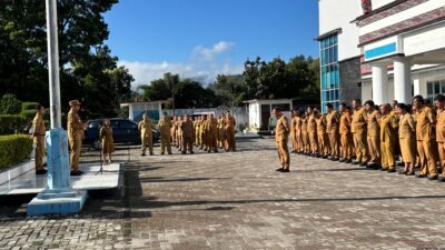 ASN Tapanuli Utara Diingatkan Siaga Libur Panjang, Bupati JTP Hutabarat Tekankan Integritas dan Tanggung Jawab