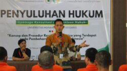 Lapas Sidoarjo Gelar Penyuluhan Hukum Bersama UMSIDA Bahas Restorative Justice dalam Pembaruan KUHAP