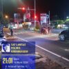 Ciptakan Rasa Aman dan Nyaman kepada Masyarakat Saat Malam Hari, Satuan  Lalulintas Polres Karangasem Intensifkan Giat Blue Light Patrol di KTL 1